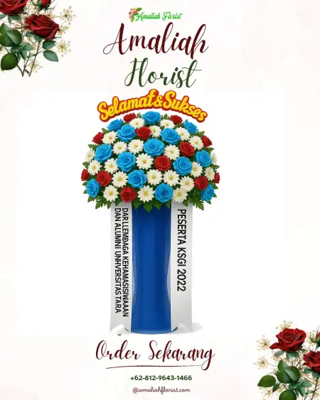 Standing Flowers Gereja Katedral Jakarta